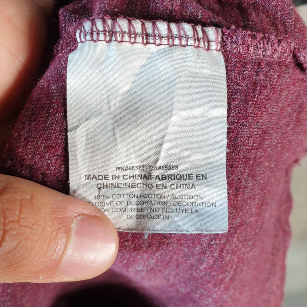 Vintage Nike Club T Shirt Men’s Large Burgundy Red Single Swoosh Logo Athletic C8282