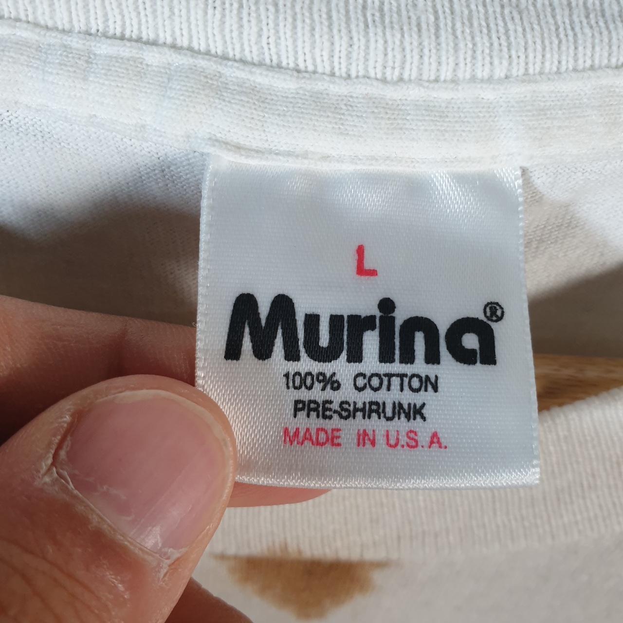 Vintage Murina Chris Isaac Forever Blue 90s USA Single Stitch T Shirt Men’s Large White
