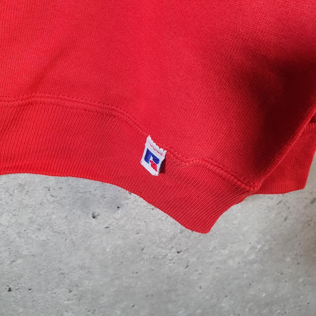 Vintage Russell Athletic Moose Wyoming USA Sweatshirt Men’s XL Red Pullover