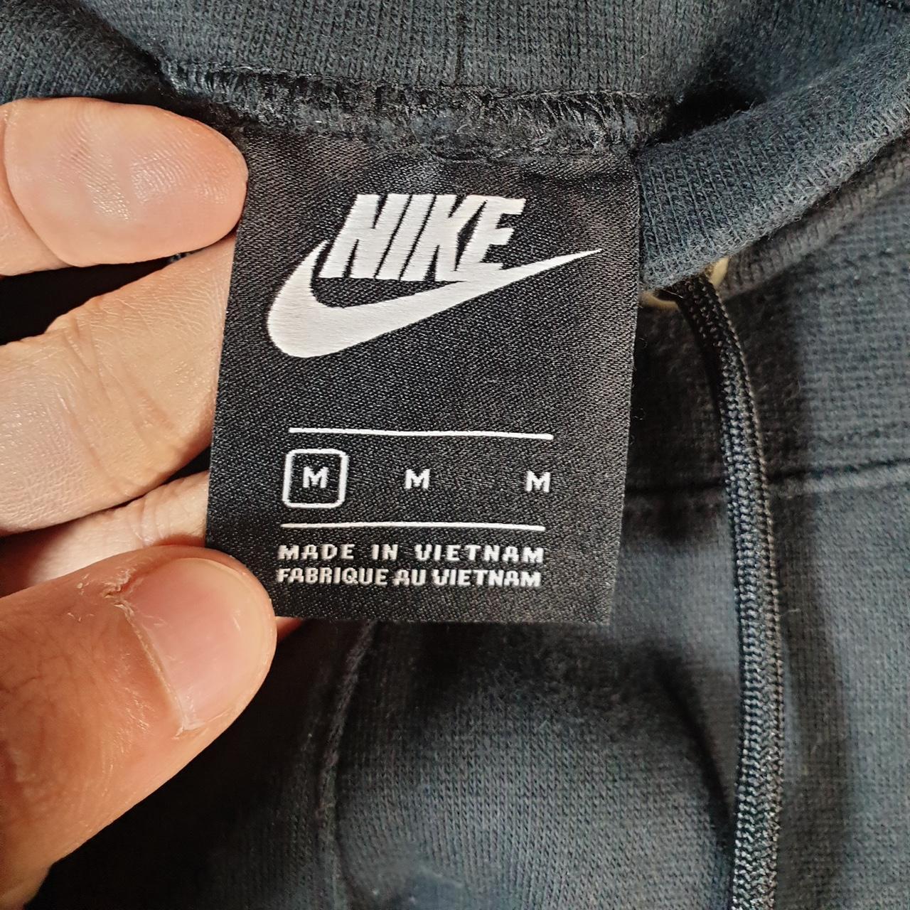 Vintage Nike Club Sweatpant Joggers Mens Medium Black Swoosh Sports Tracksuit Big Fish Vintage