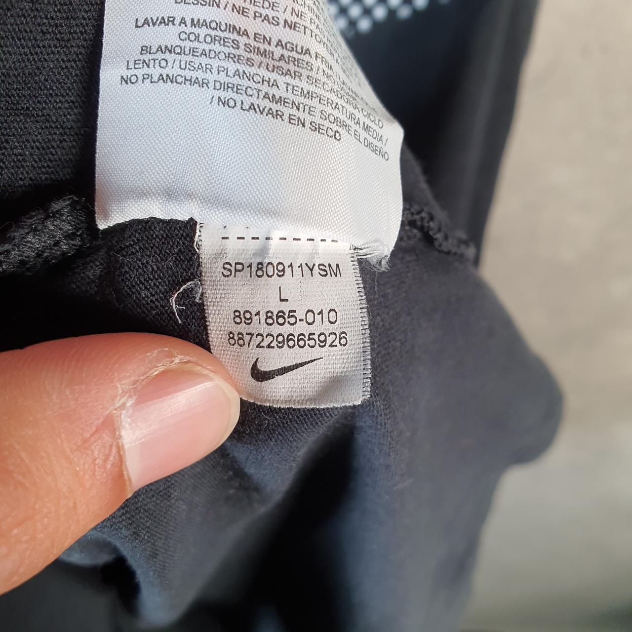 Vintage Nike Spellout T Shirt Shirt Men’s Large Black Logo Swoosh Athletic C9853