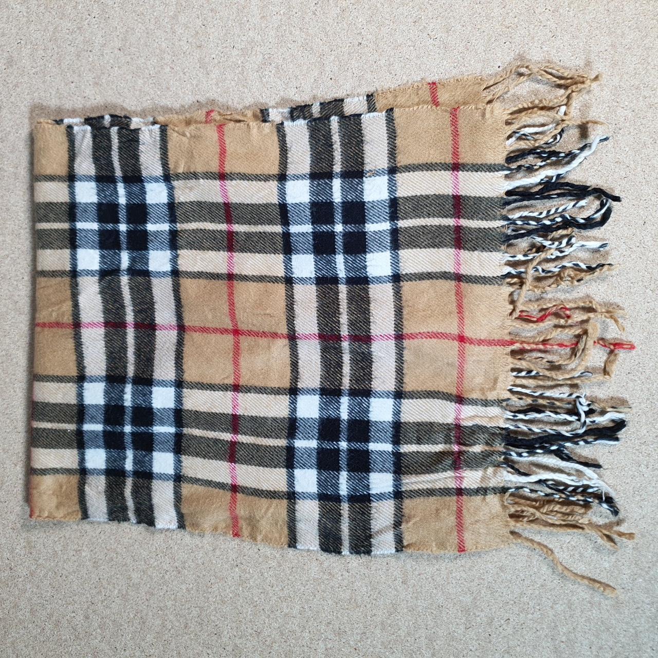 Cashmere Tartan Nova Check Checkered Scarf