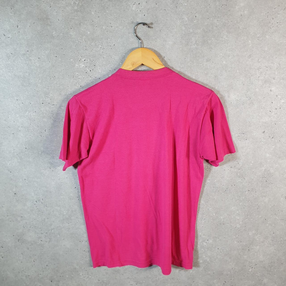 Vintage Jerzees Iris Tennessee Flowers 90s USA Single Stitch T Shirt Men’s Small Pink C8015