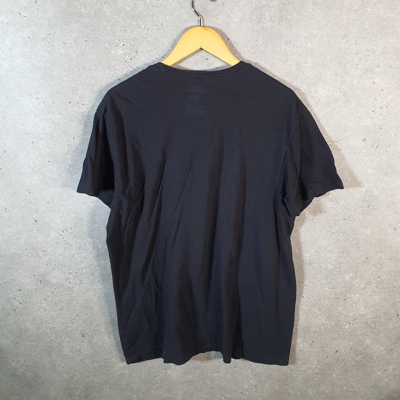 Vintage Ralph Lauren Polo Sport T Shirt Men’s Large Black Classic Fit Embroidered Pony C9027