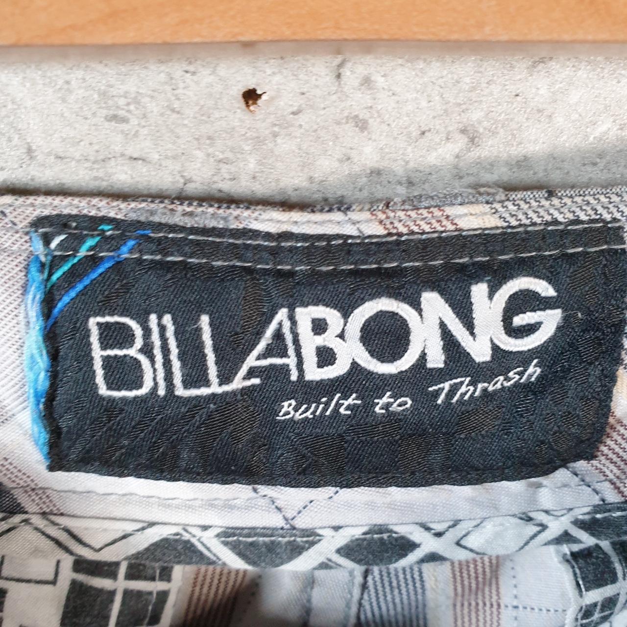 Vintage Billabong Surf Hawaii Shorts Cargo Men’s W32 Checkered Baggy Swim