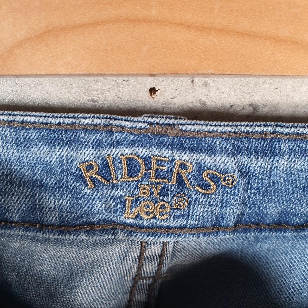 Vintage Lee Low Rise Baggy Shorts Jorts Cargo Womens W28 Blue Relaxed Denim A4559