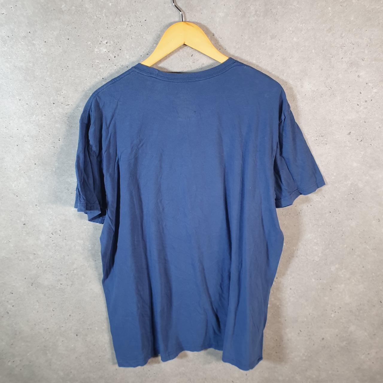 Vintage Ralph Lauren Polo T Shirt Men’s XL Blue Embroidered Classic Fit Pony C9041