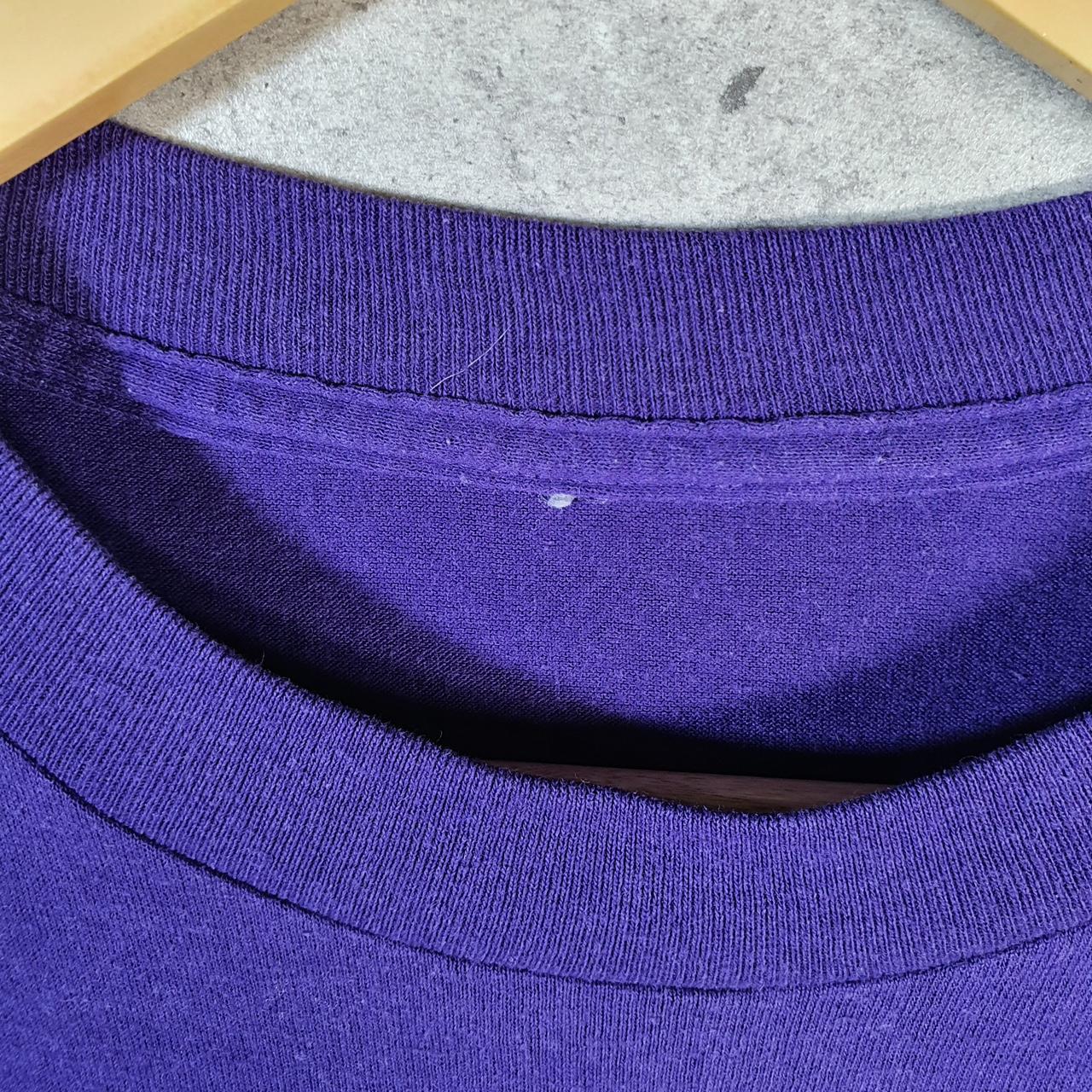 Vintage Art Masks 1990 Mardi Gras USA Single Stitch T Shirt Men’s XL Purple