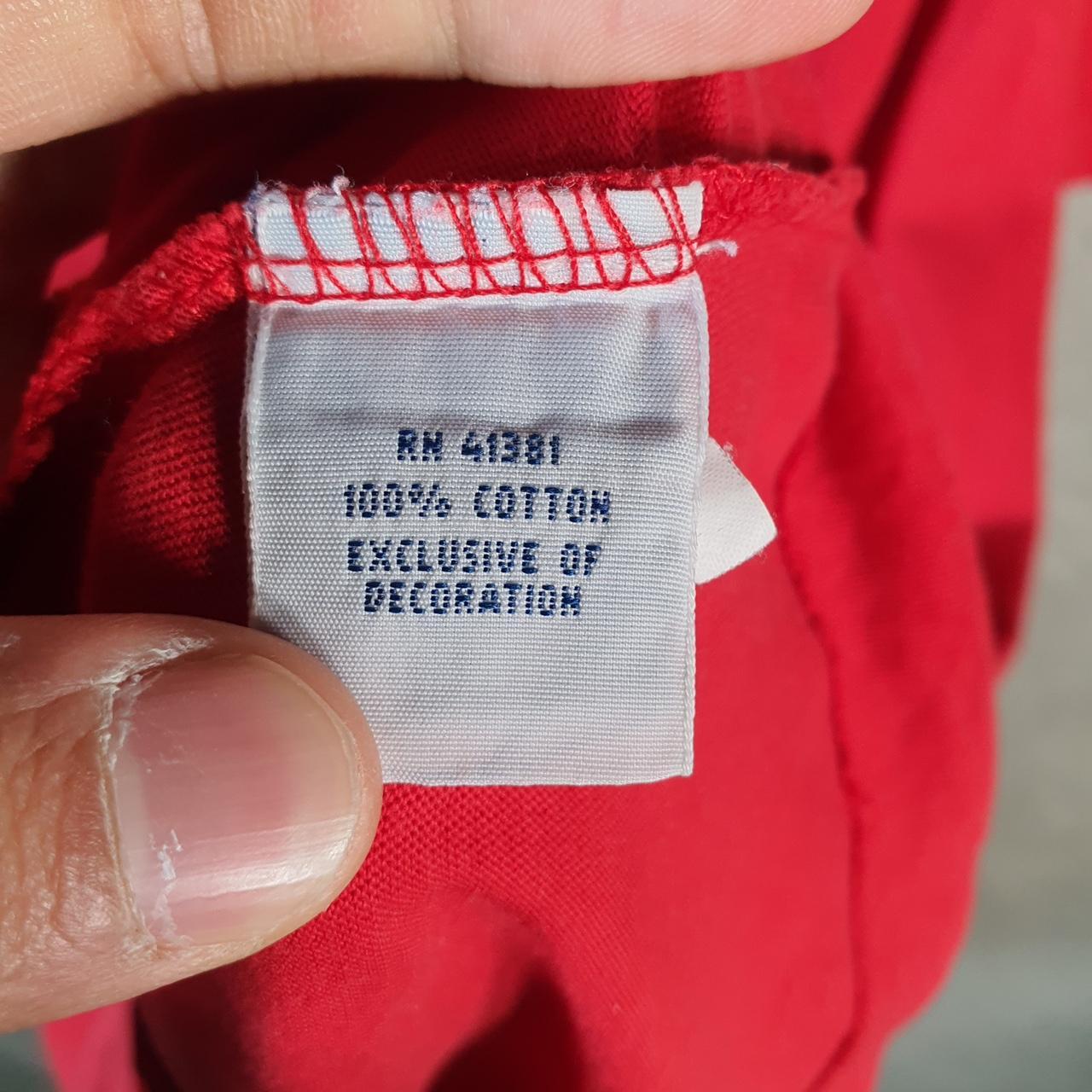 Vintage Ralph Lauren Polo T Shirt Men’s Large Red Embroidered Classic Fit Pony C9136