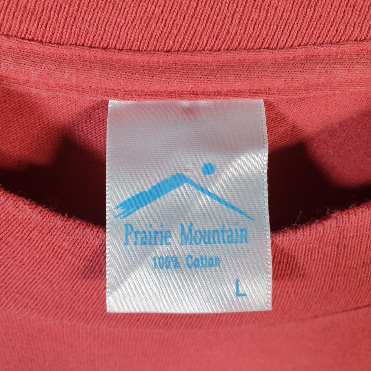 Vintage Prairie Mountain Grand Canyon 90s USA Single Stitch T Shirt Men’s Large Red