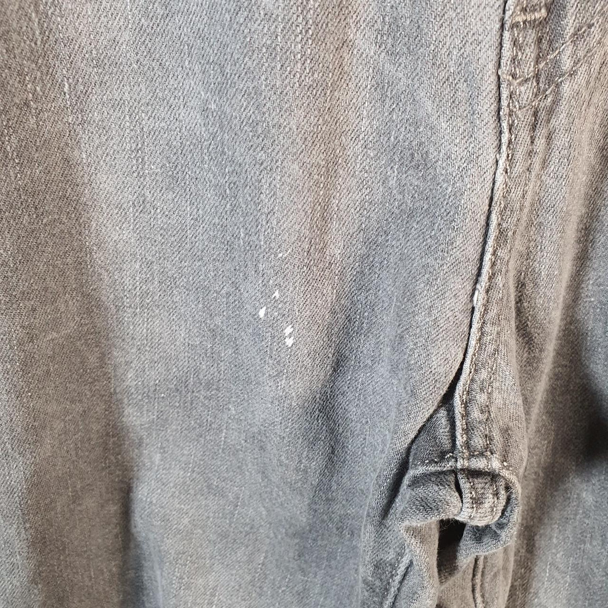 Vintage Levi’s 569 Baggy Shorts Jorts Cargo Mens W36 Grey Relaxed Denim