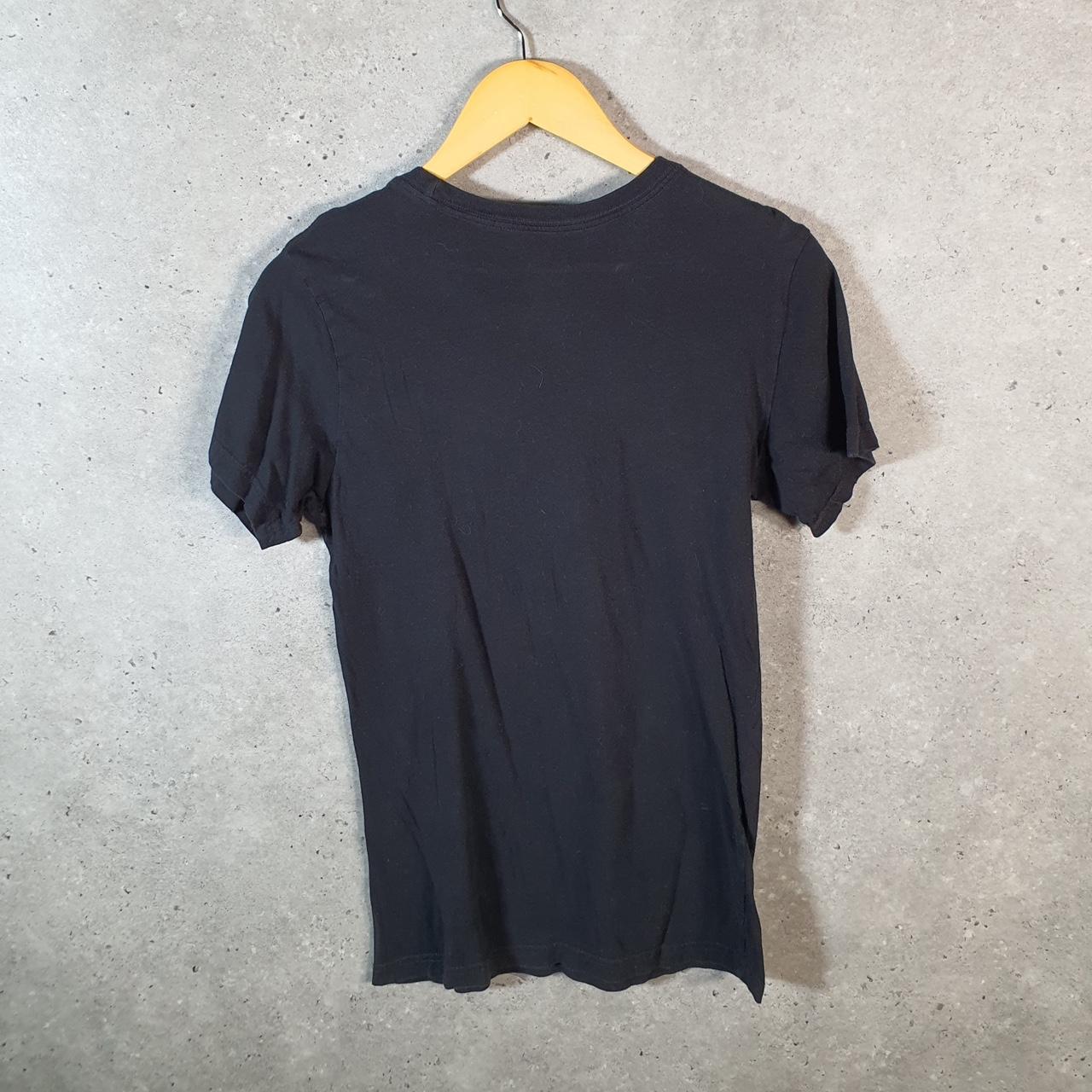 Vintage Ralph Lauren Polo T Shirt Men’s Small Black Embroidered Pony Slim Fit C9141