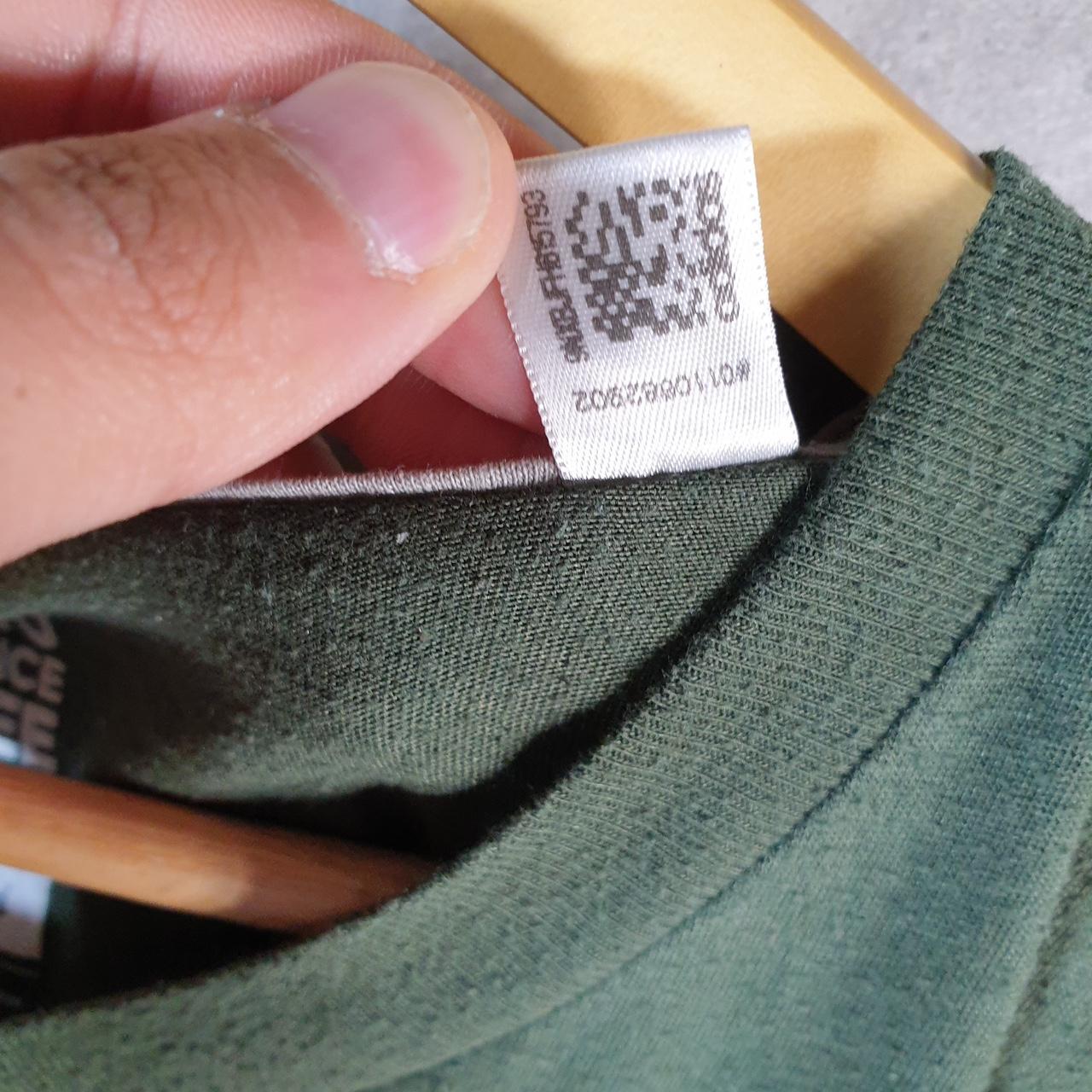 Vintage Adidas Go To Performance T Shirt Men’s Large Green Three Stripes Logo Athletic