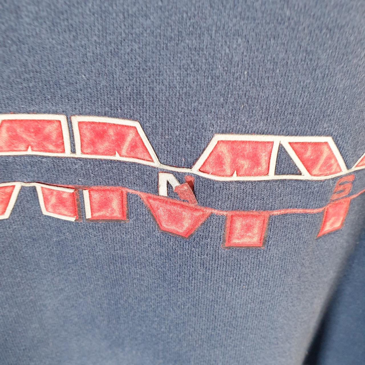 Tommy Jeans Embroidered Spellout Sweatshirt Mens XL Blue Pullover
