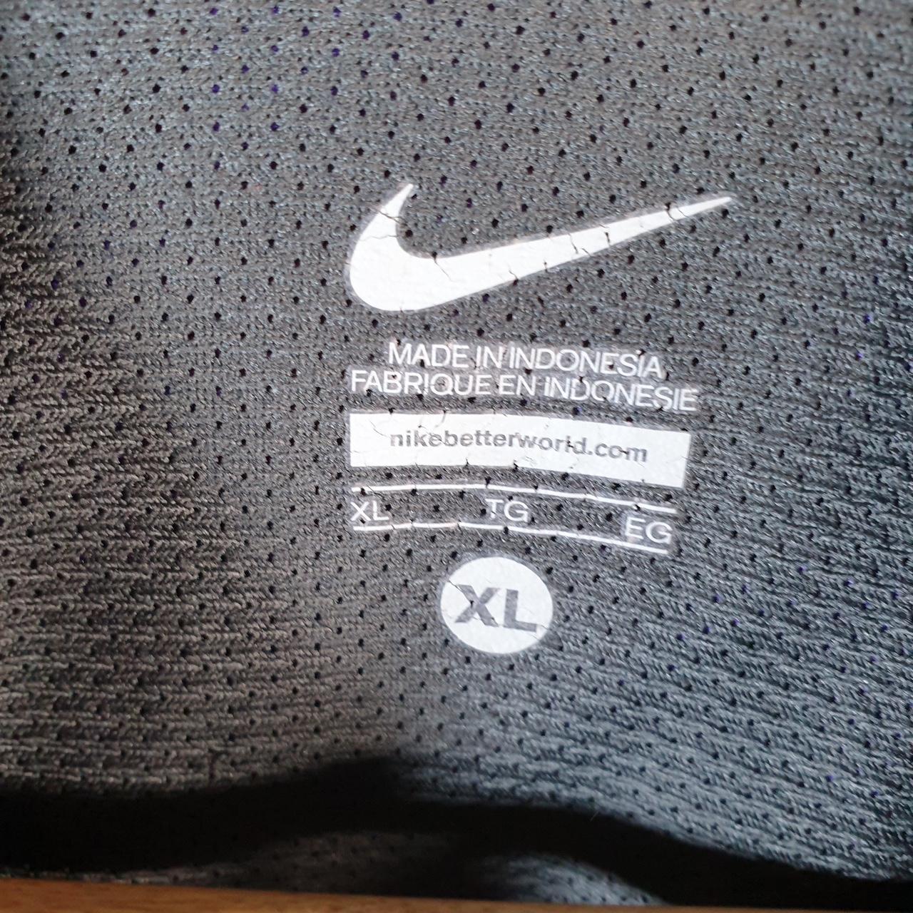 Vintage Nike Windbreaker Track Jacket Mens XL Purple USA Swoosh 1/4 Zip USA