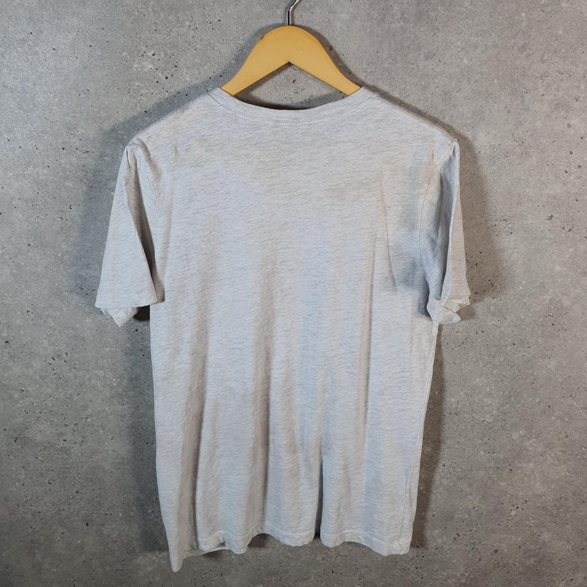 Vintage Puma Spellout T Shirt Men’s Medium Grey sports Logo Athletic