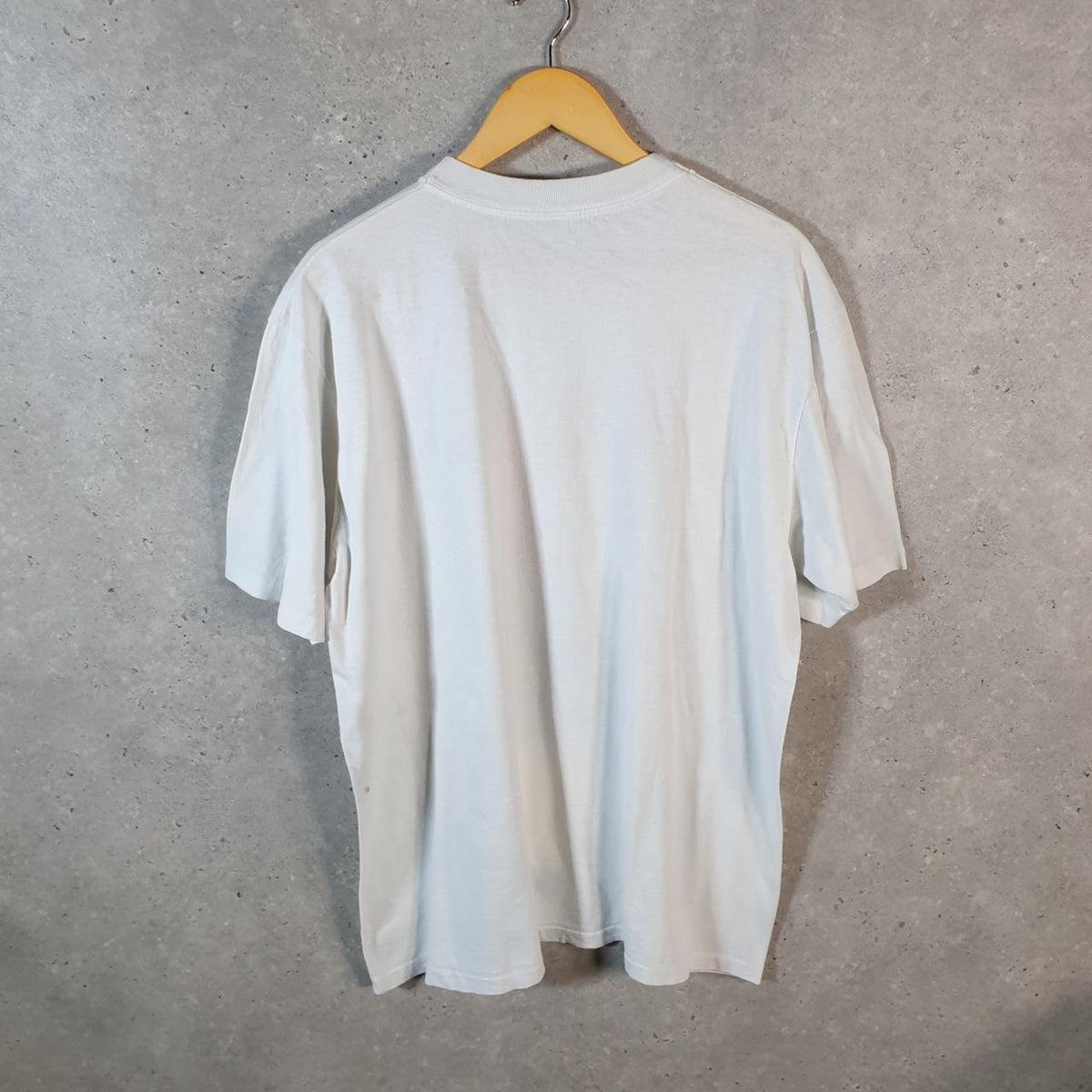 Vintage Tico Puro Costa Rica Graphic USA 90s Single Stitch T Shirt Men’s Medium White C8909