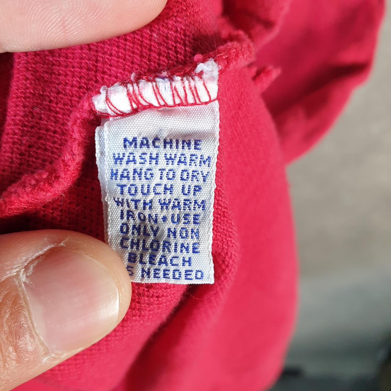 Vintage Ralph Lauren Polo Shirt Men’s Medium Red Classic Fit Embroidered Pony