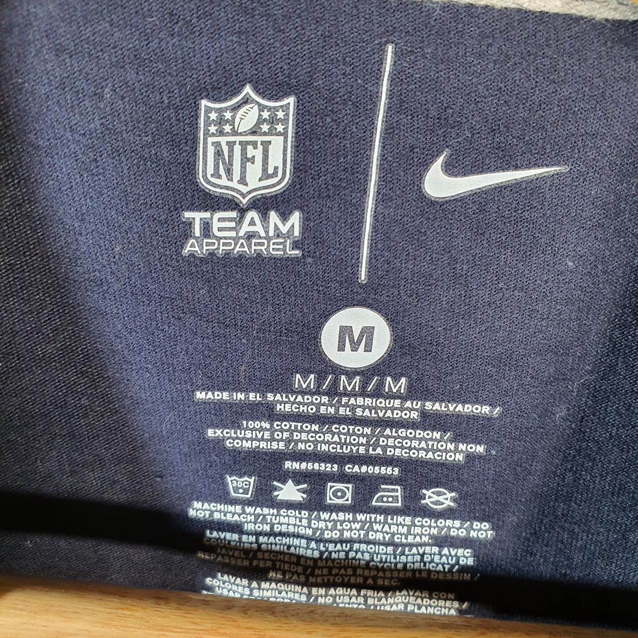 Vintage Nike NFL Houston Texans T Shirt Men’s Medium Navy Blue Logo Swoosh Athletic