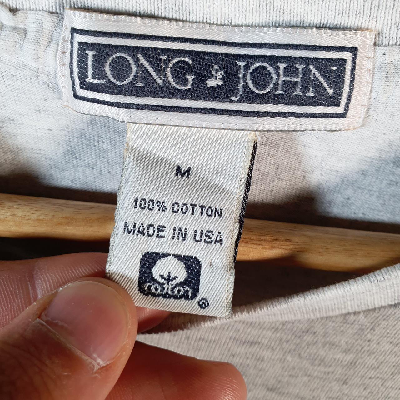 Vintage Long John Grand Canyon Arizona 90s USA Single Stitch T Shirt Men’s Medium Grey