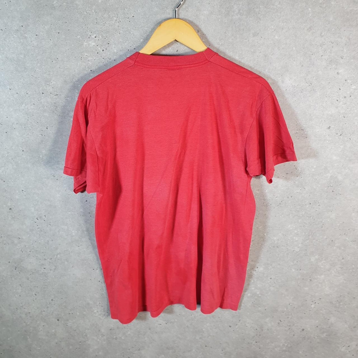 Vintage Screen Stars Memphis Showboats 1983 USA Single Stitch T Shirt Men’s XL Red C8806