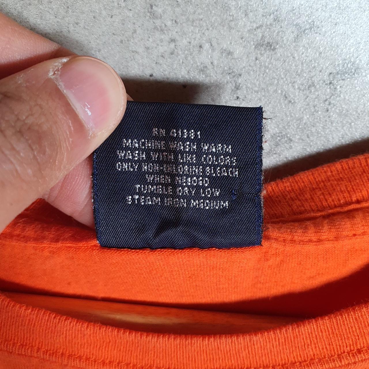 Vintage Ralph Lauren Polo T Shirt Men’s XL Orange Embroidered Classic Fit Pony C9079