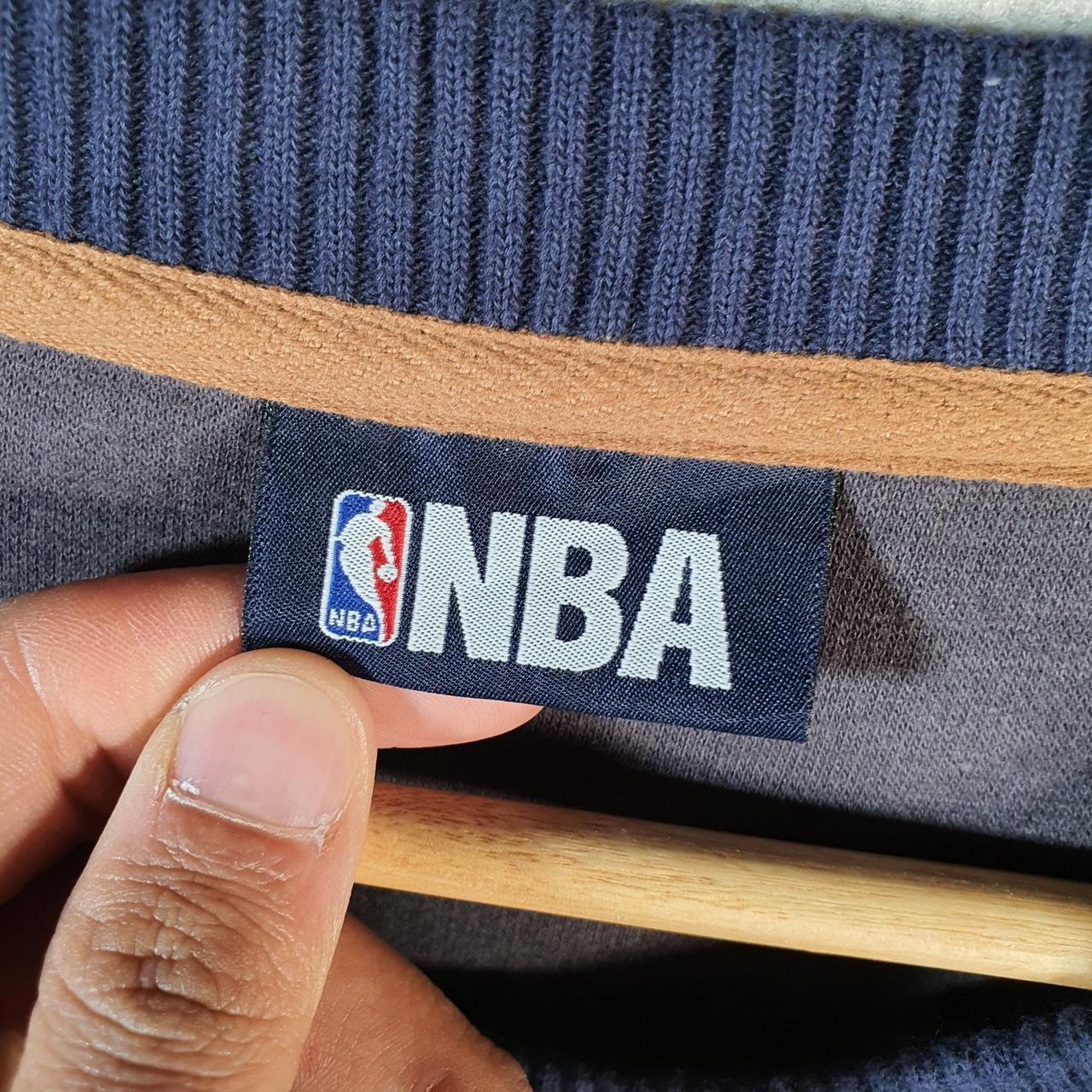 Vintage NBA Indiana Pacers 90s Knit Sweater Men’s XL Grey Y2K Pullover American