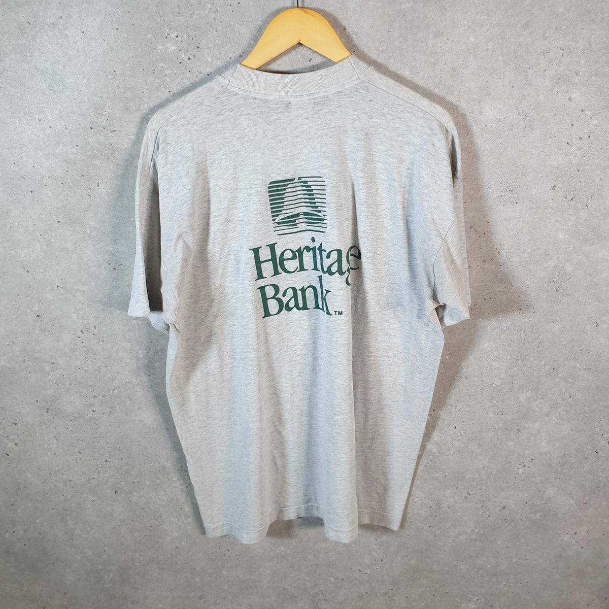 Vintage Fruit of the Loom Queen City Road Run 90s USA Single Stitch T Shirt Men’s XL Grey C9554