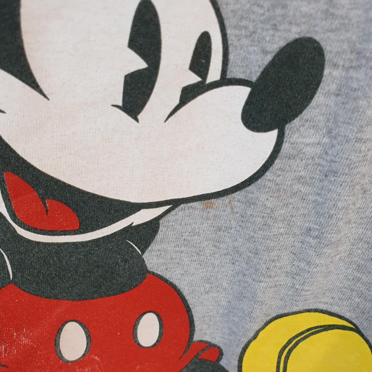 Vintage Disney Land Mickey Mouse T Shirt Men’s 3XL Grey Graphic Cartoon