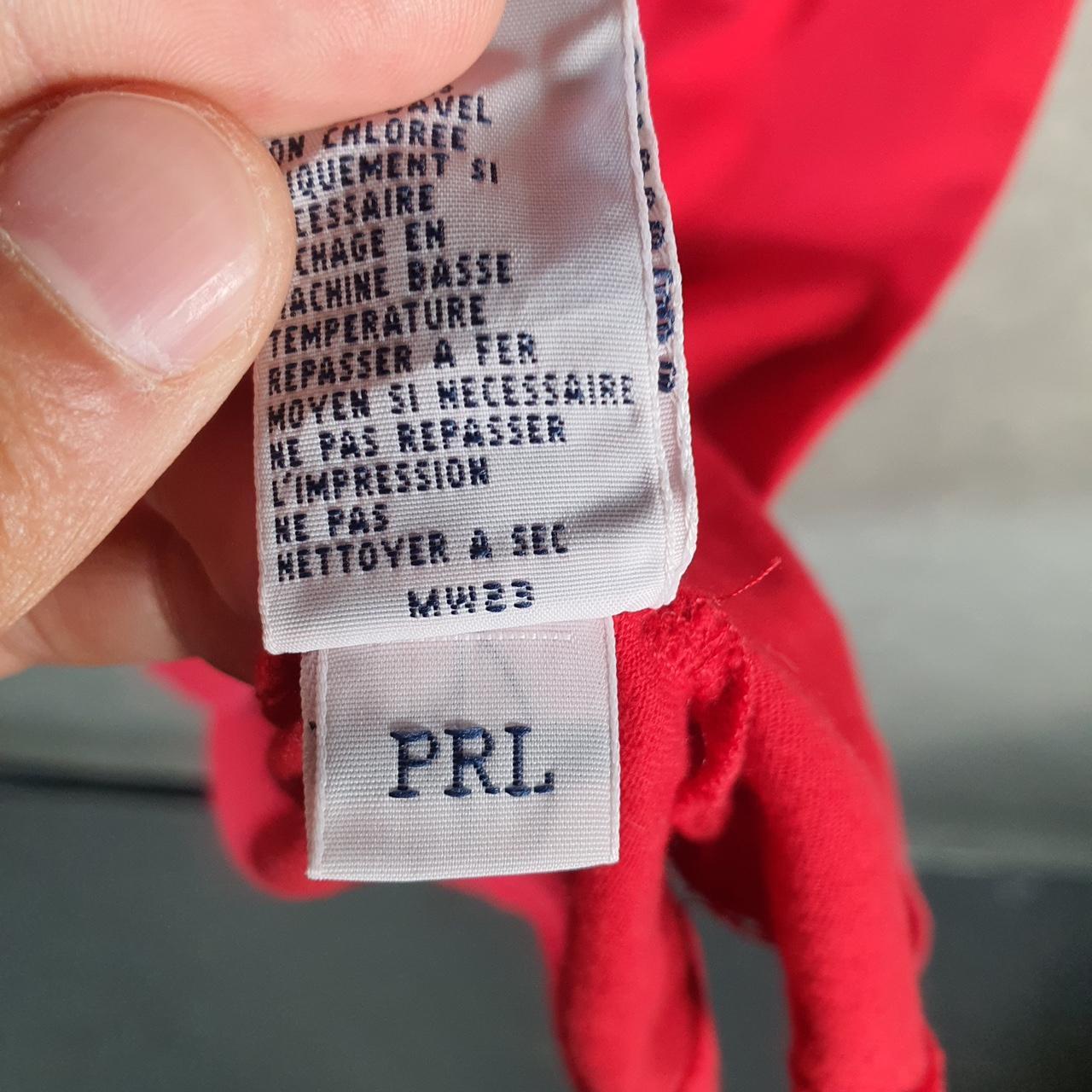 Vintage Ralph Lauren Polo Sport T Shirt Men’s XL Red  Classic Fit Embroidered Pony C8720