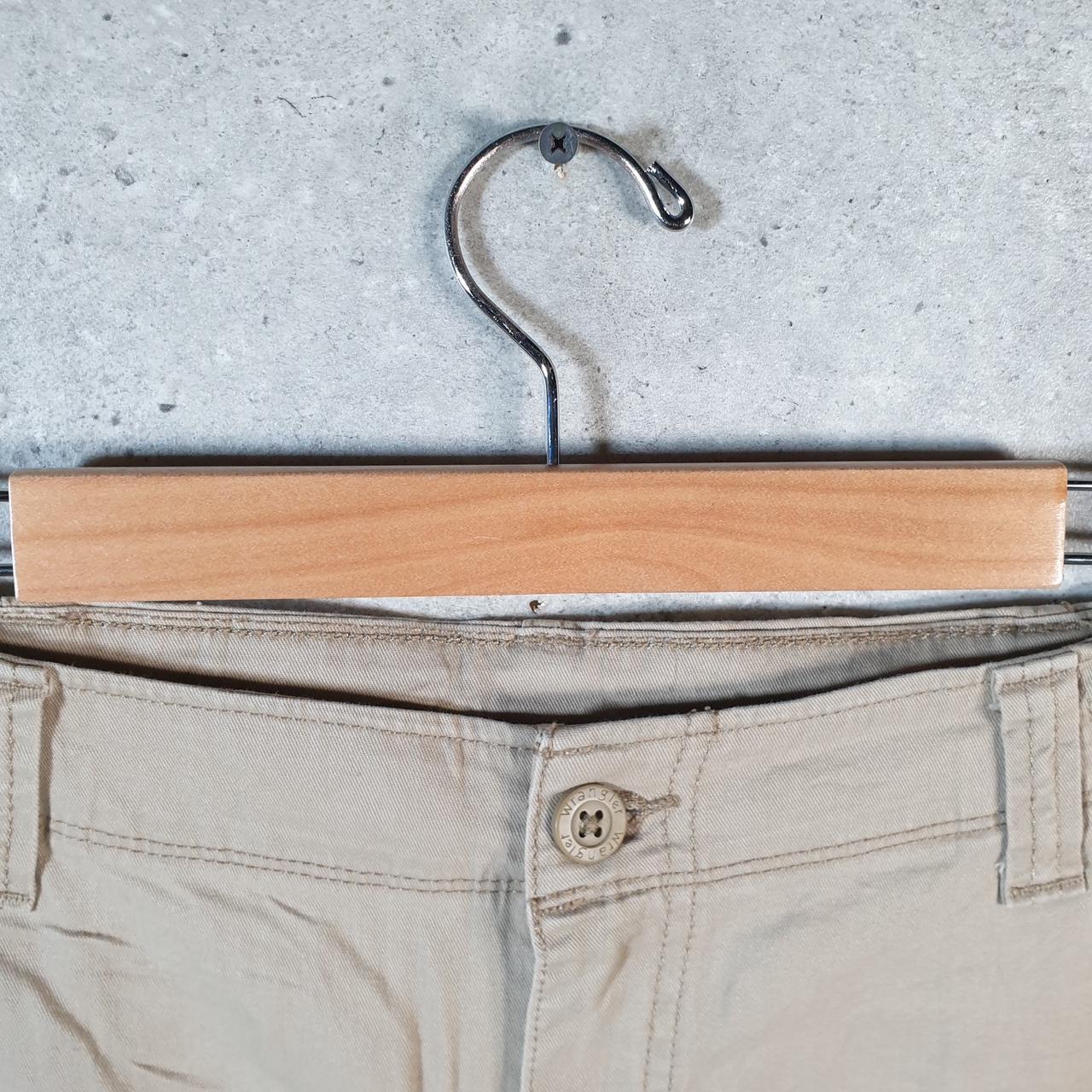 Vintage Wrangler Shorts Jorts Cargo Men’s W34 Brown Chino Pockets Baggy Cotton