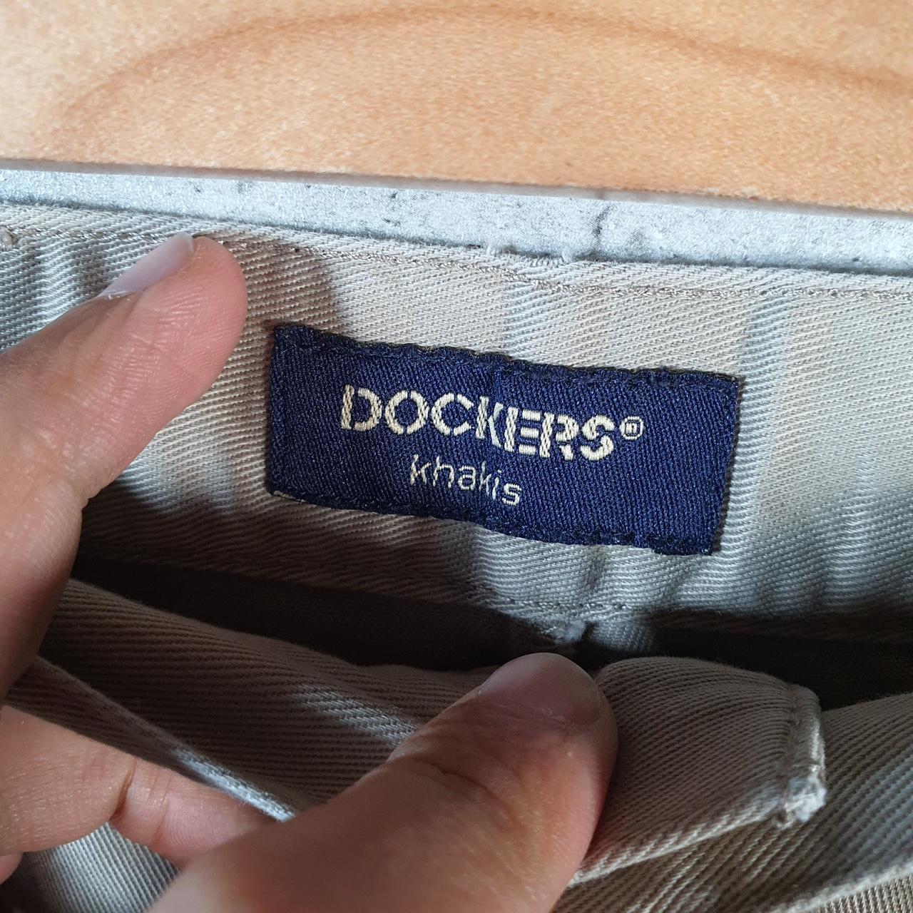 Vintage Dockers Chino Shorts Jorts Cargo Men’s W36 Brown Baggy Cotton