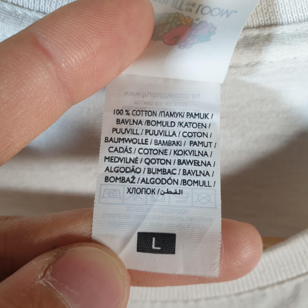 Vintage Fruit Of The Loom NASA T Shirt Men’s Large White Classic Fit Graphic Baggy