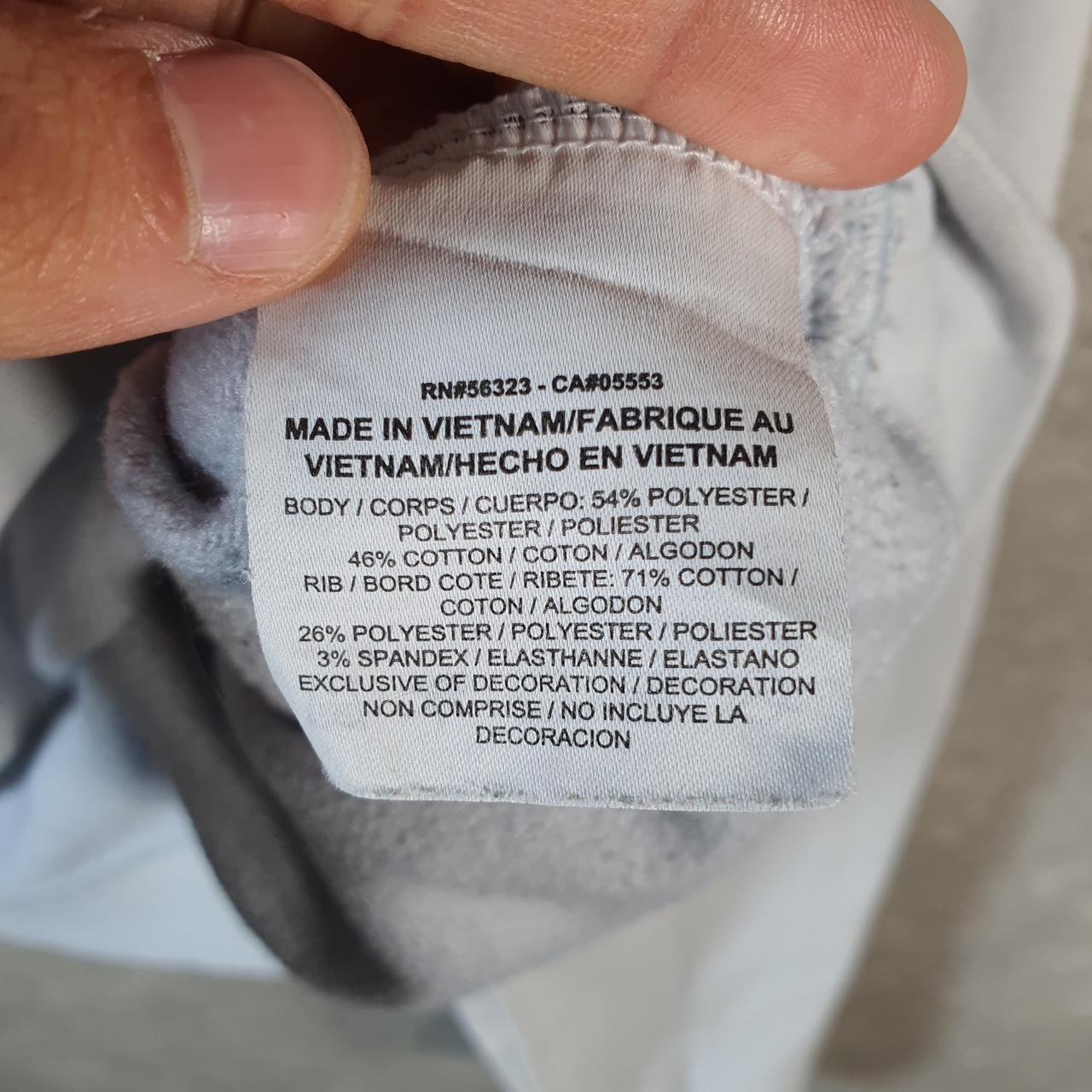 Vintage Nike Dri Fit Cropped Sweatshirt Womens Small Blue Swoosh Y2K Pullover Logo