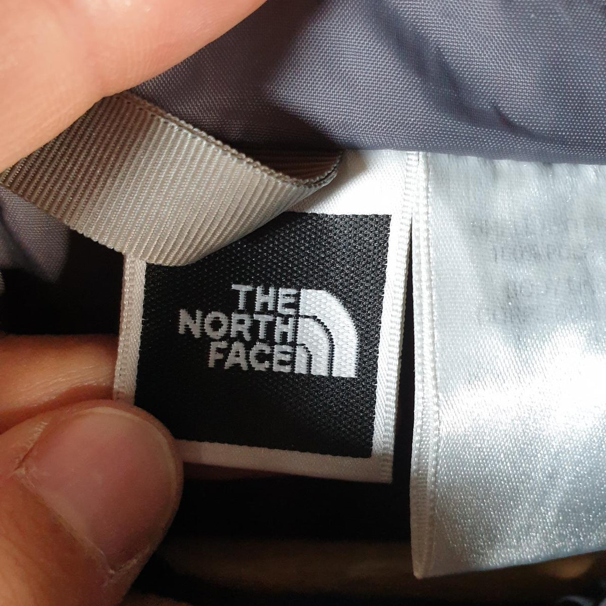 Vintage The North Face TNF Windbreaker Jacket Mens Medium Blue Logo Full Zip Winter