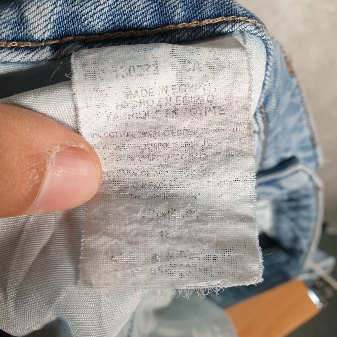 Vintage Lee Baggy Shorts Jorts Cargo Womens W36 Blue Relaxed Denim