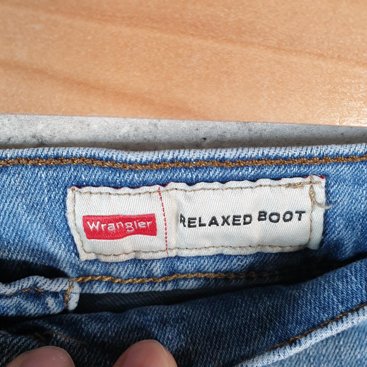 Vintage Wrangler Denim Shorts Jorts Cargo Men’s W32 Blue Baggy Cotton