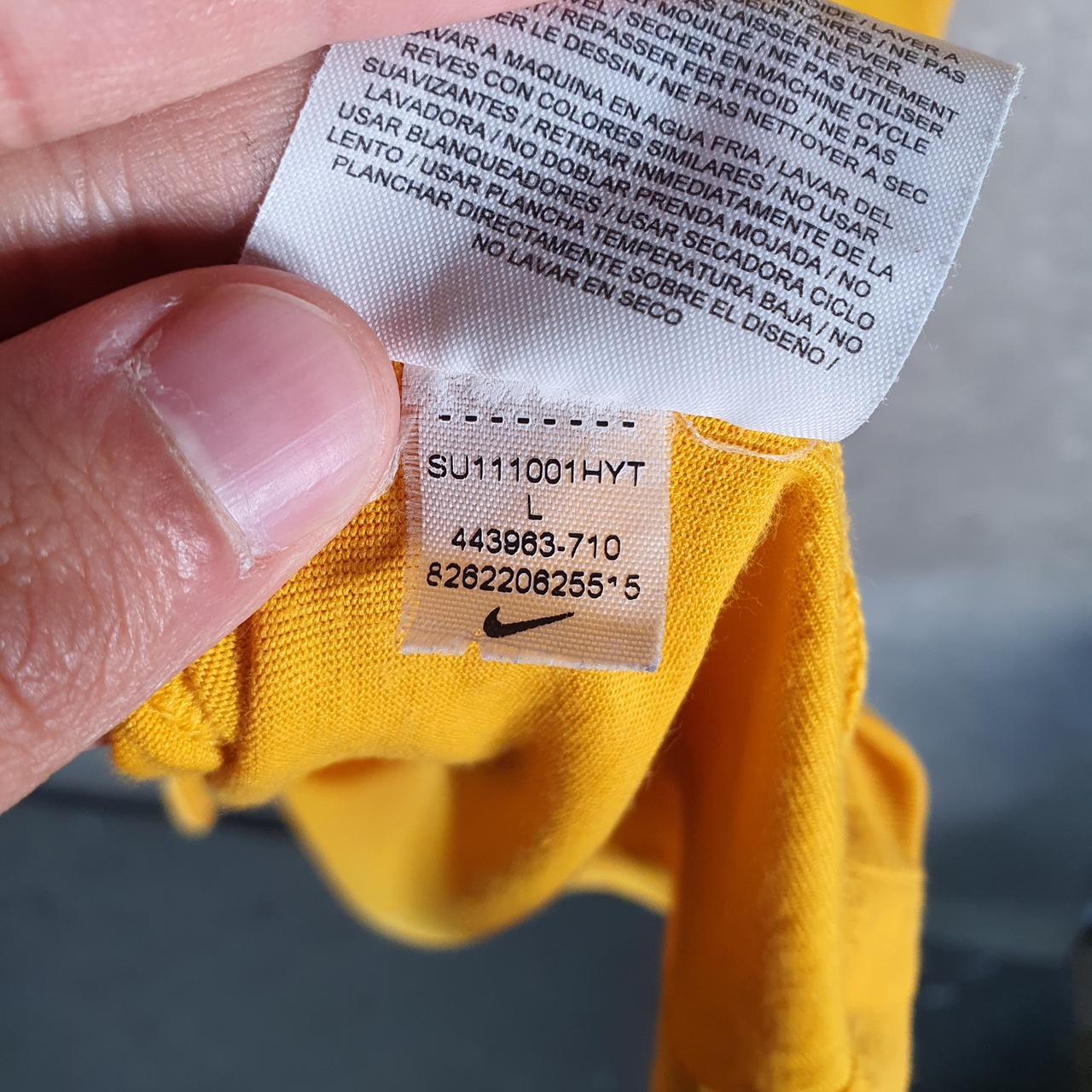 Vintage Nike Dri Fit Kevin Durrant KD T Shirt Men’s Large Orange Logo Swoosh Athletic