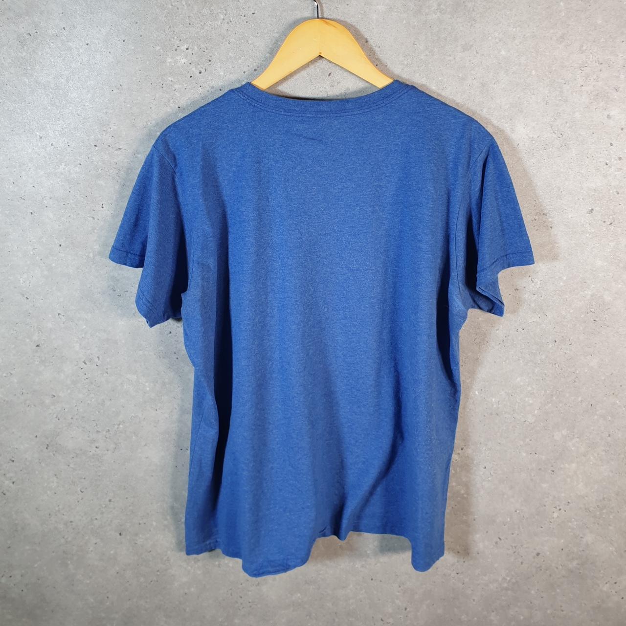 Vintage Disney Land Mickey Mouse T Shirt Womens  2XL Blue Graphic Cartoon C9780