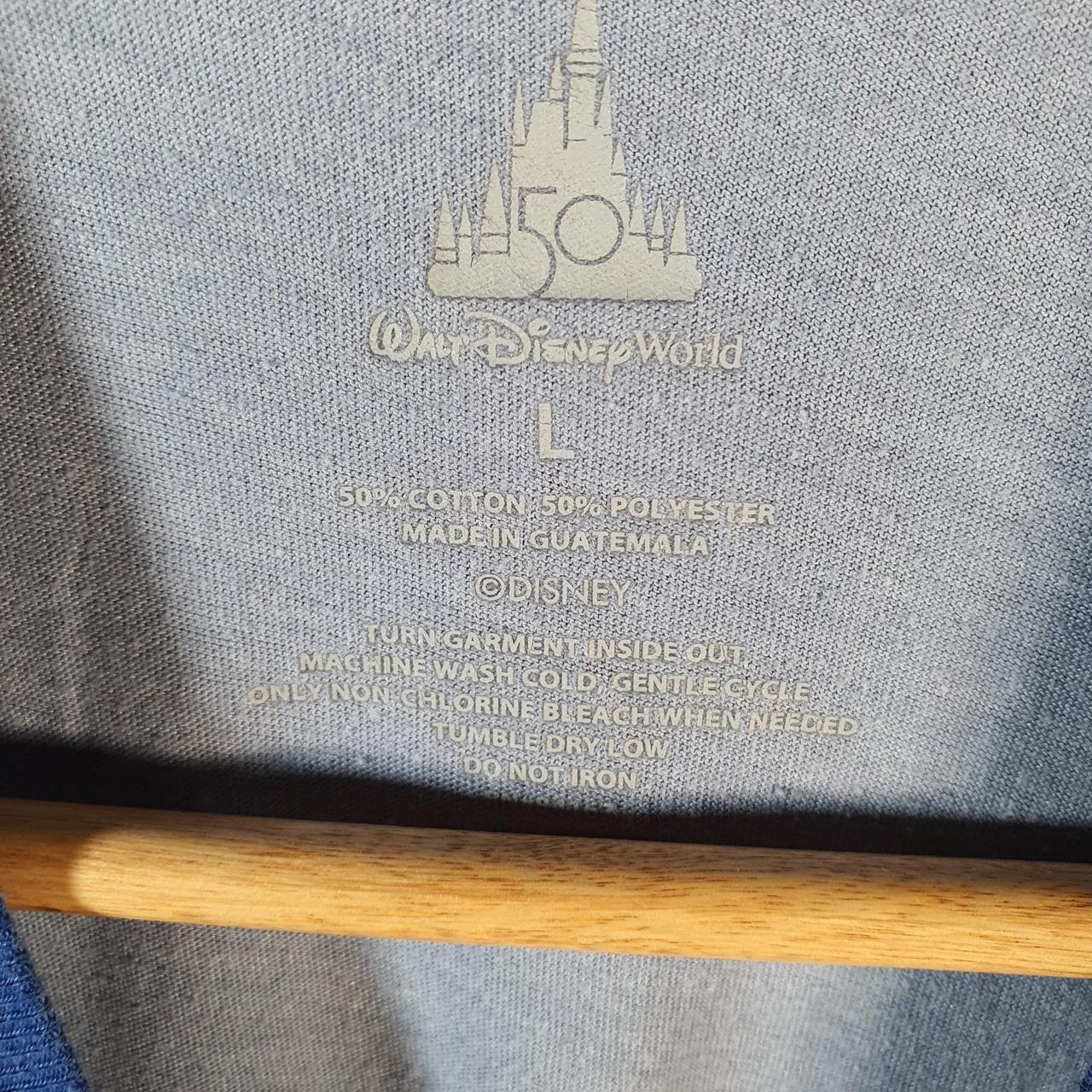 Vintage Disney Land Mickey Mouse 2022 Passholder T Shirt Men’s Large Blue Logo Cartoon