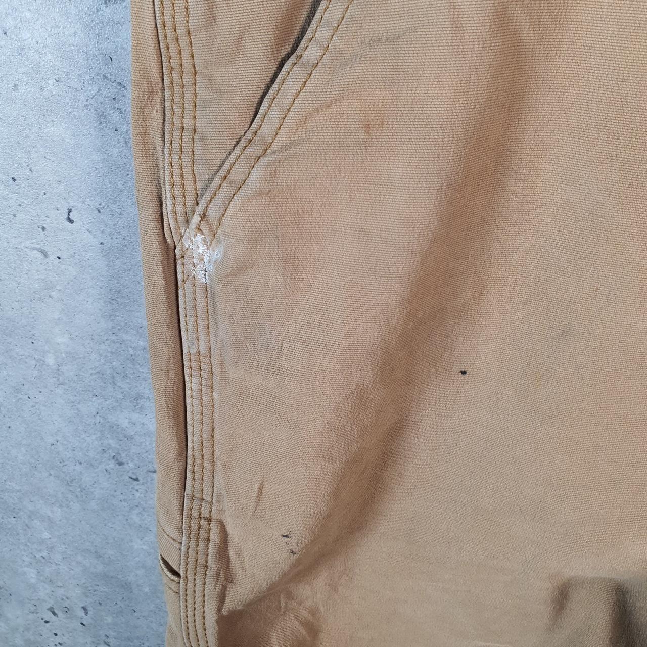 Vintage Carhartt Baggy Carpenter Shorts Jorts Cargo Men’s W40 Brown Relaxed Fit Workwear A4827