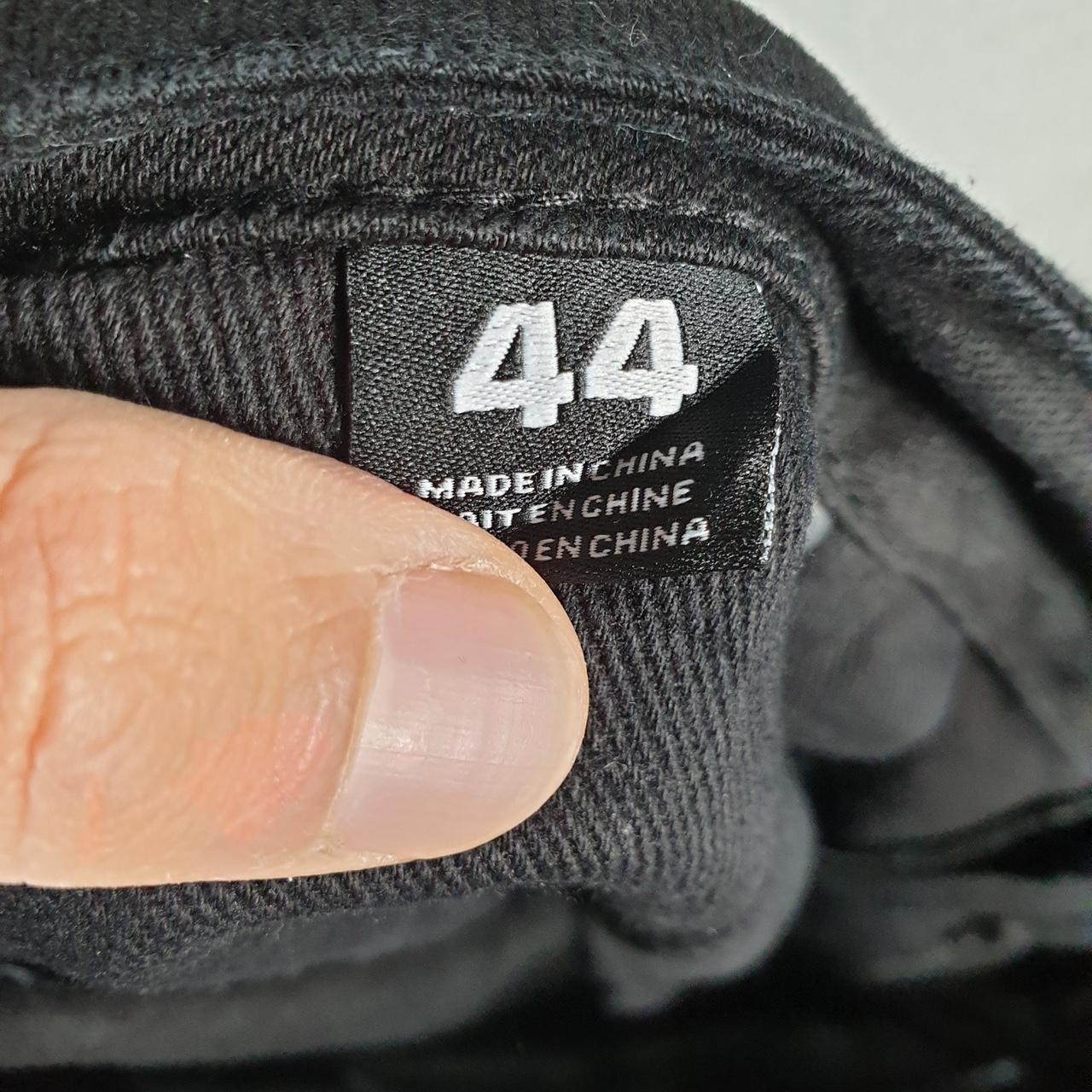 Vintage Embellish Y2K Hip Hop Jorts Shorts Mens W44 Black Denim USA