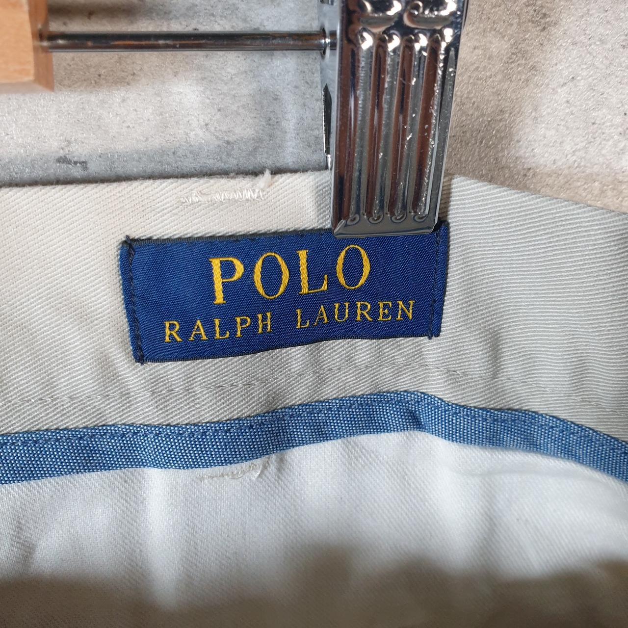Vintage Ralph Lauren Polo Shorts Jorts Chino Cargo Men’s W40 Brown Baggy Cotton