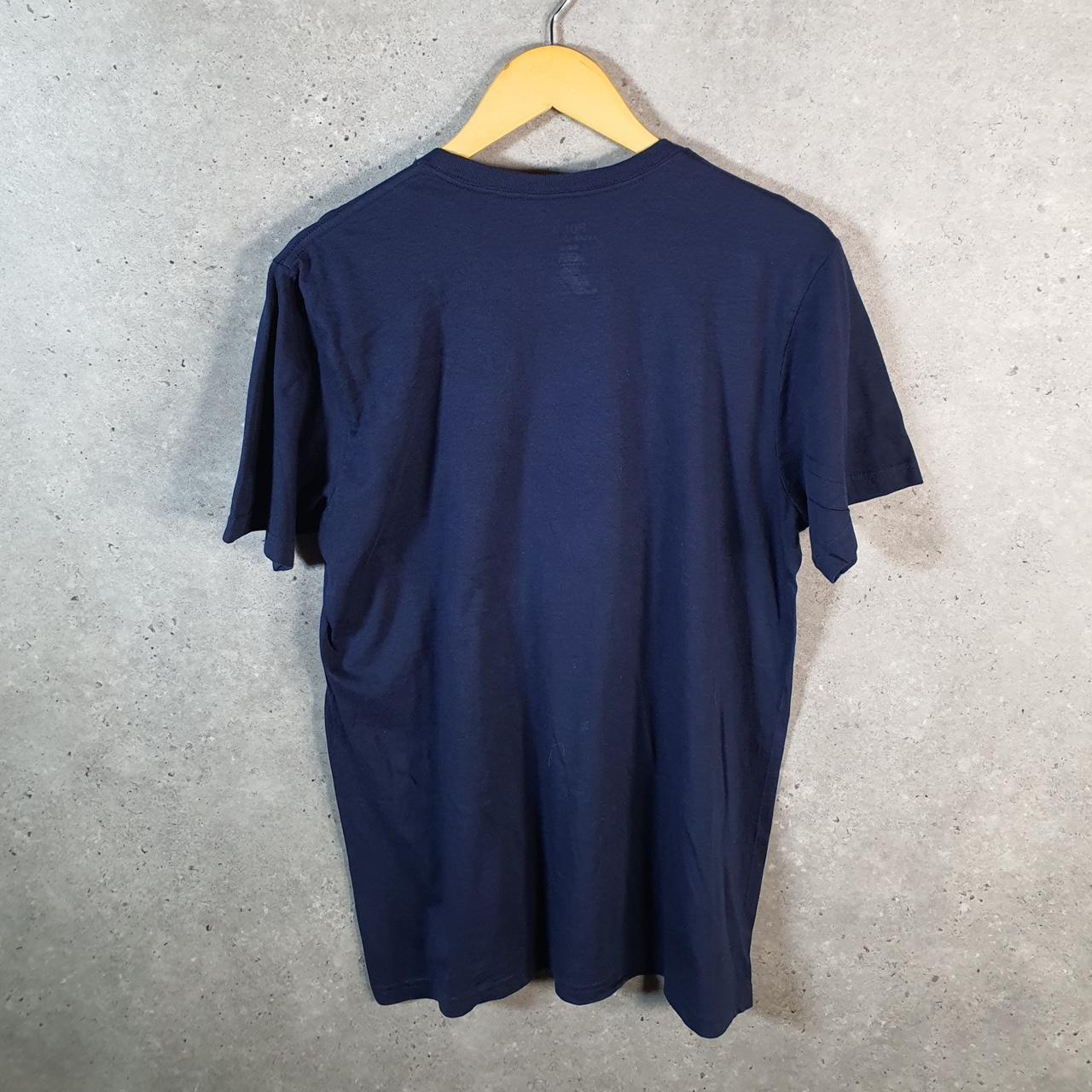 Vintage Ralph Lauren Polo Sport T Shirt Men’s Medium Blue Classic Fit Embroidered Pony C8665