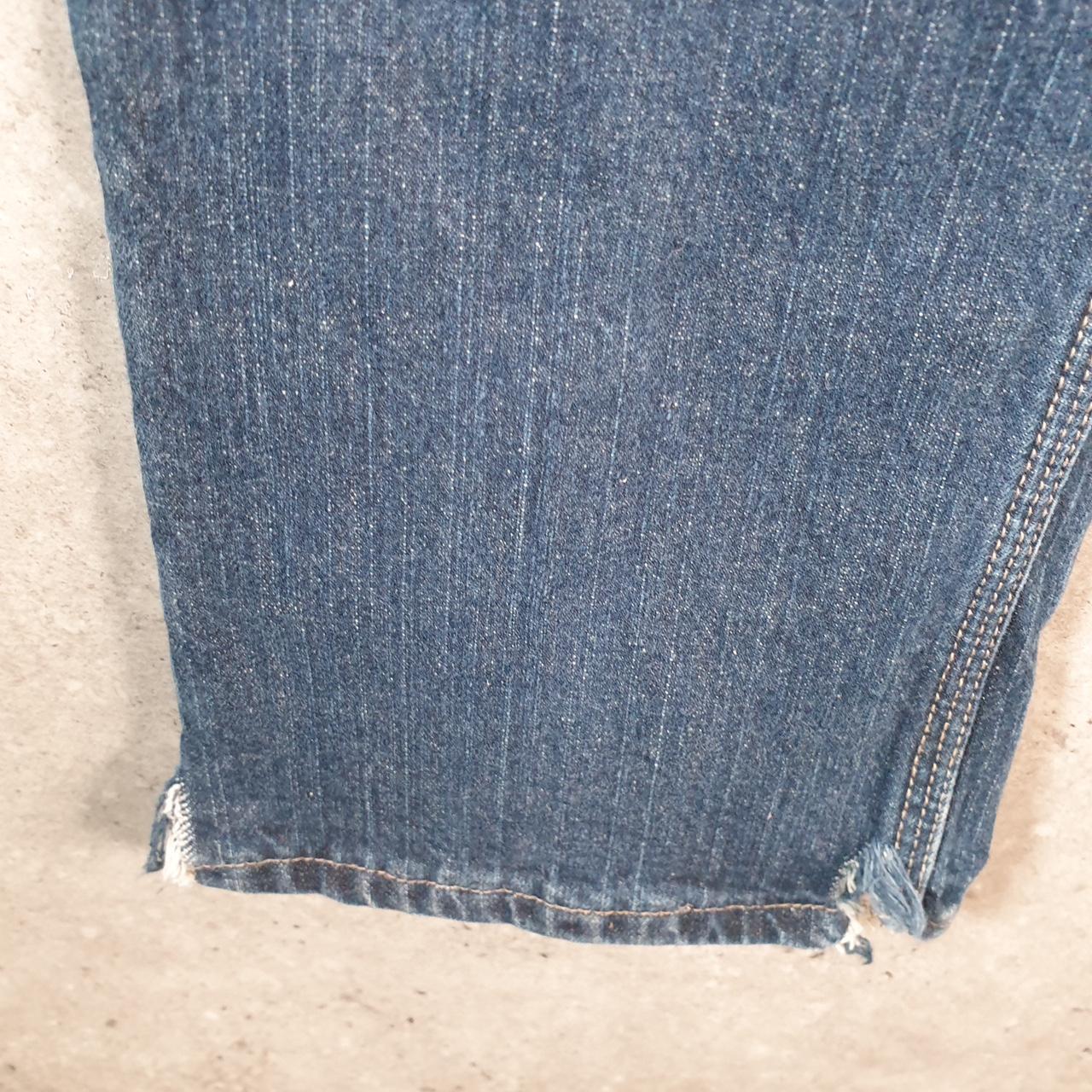 Vintage Carhartt Workwear Carpenter Jeans Mens W33 L36 Blue Denim Relaxed Fit USA