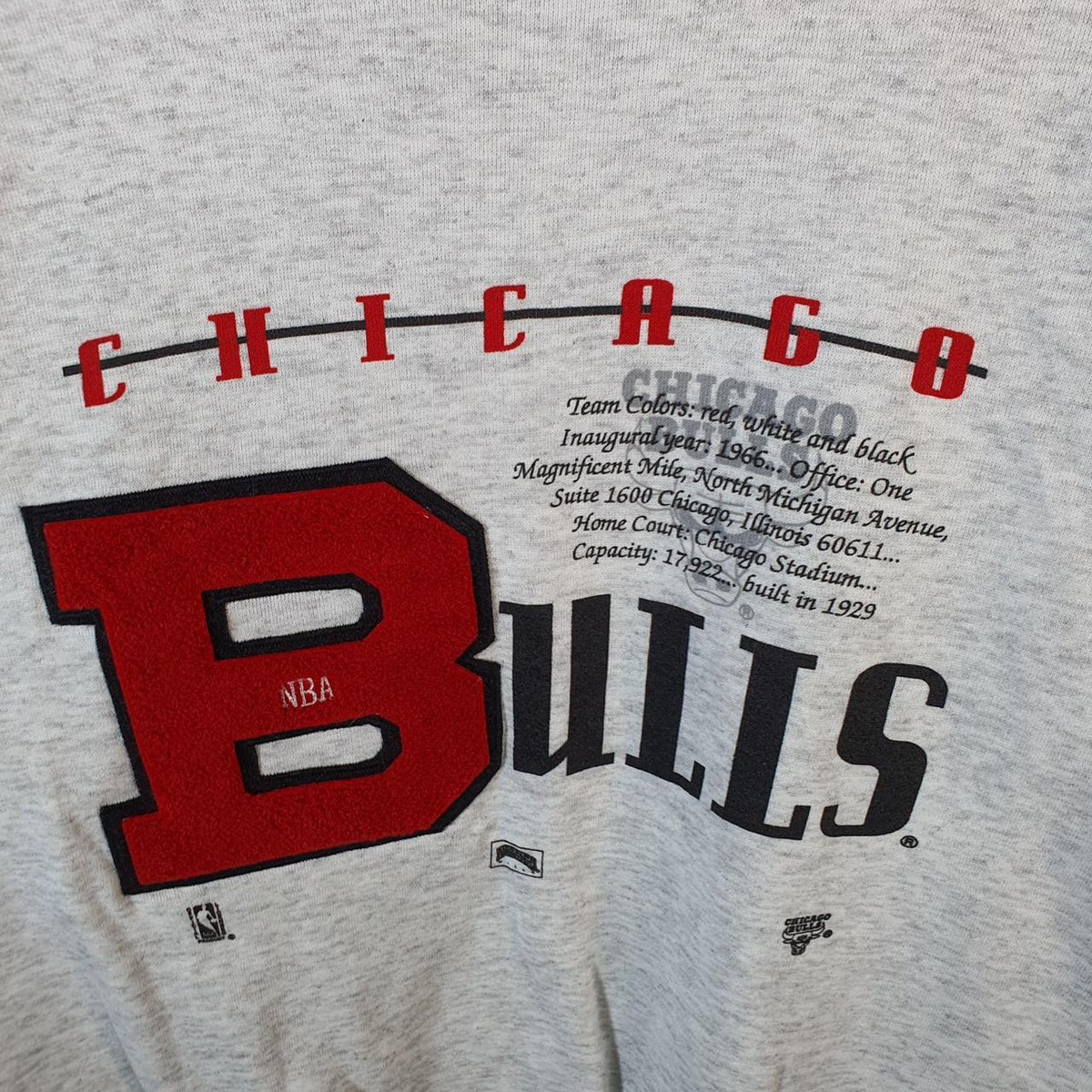 Vintage NBA Nutmeg Buffalo Bills 90s Embroidered Sweatshirt Men’s Medium Grey USA