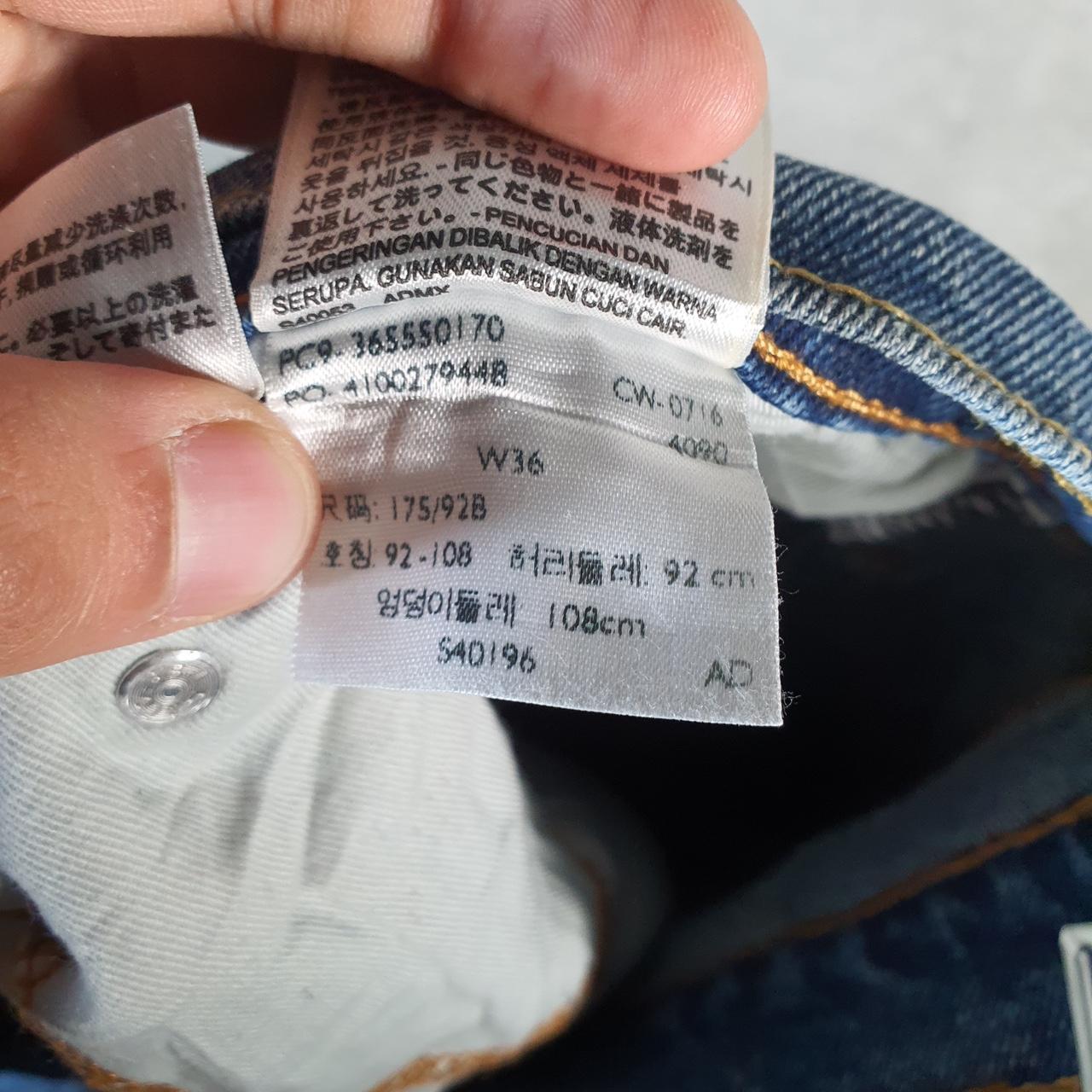 Vintage Levi’s 511 Baggy Shorts Jorts Cargo Mens W36 Blue Relaxed Denim