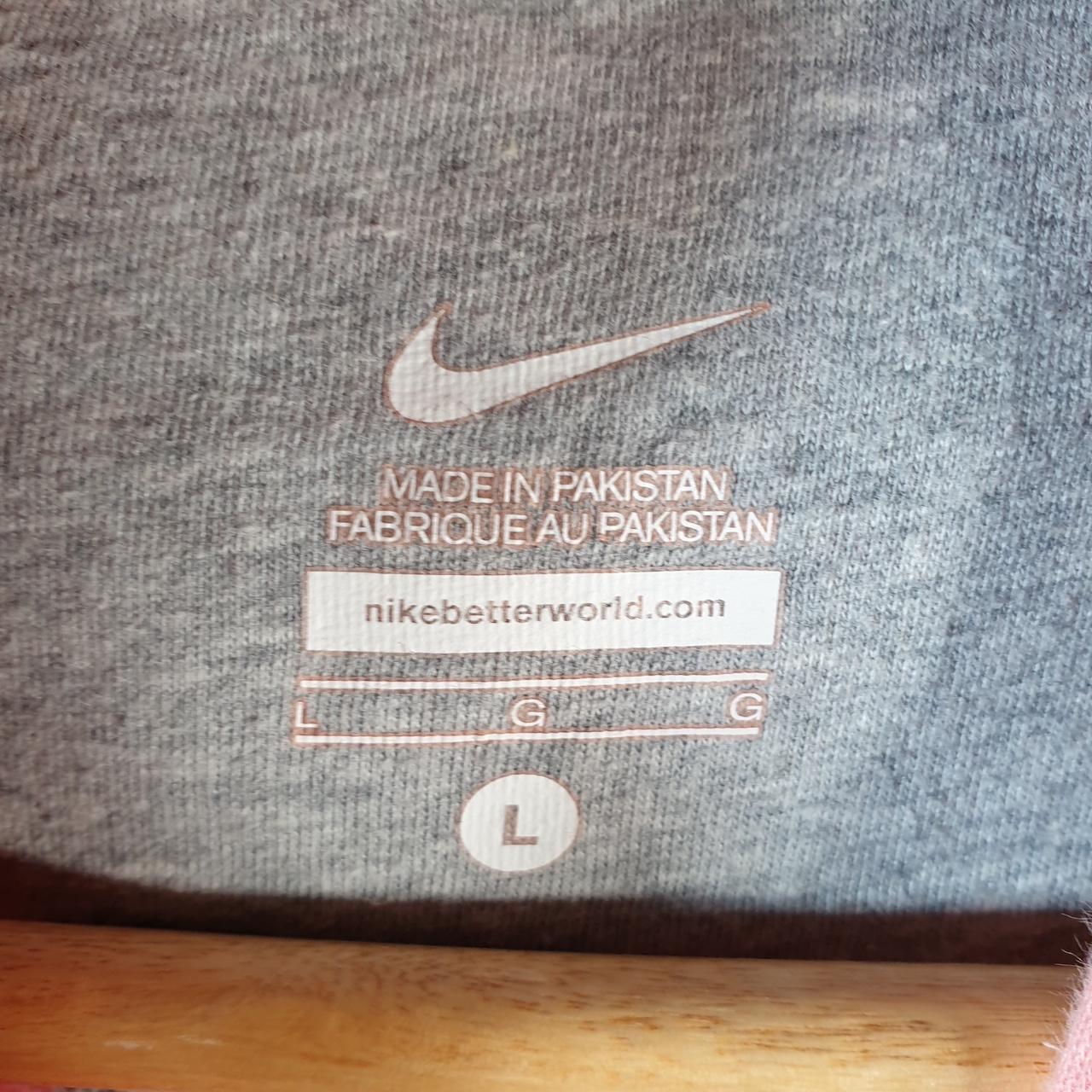 Vintage Nike Spellout Club Hoodie Womens Large Pink Swoosh Y2K Pullover