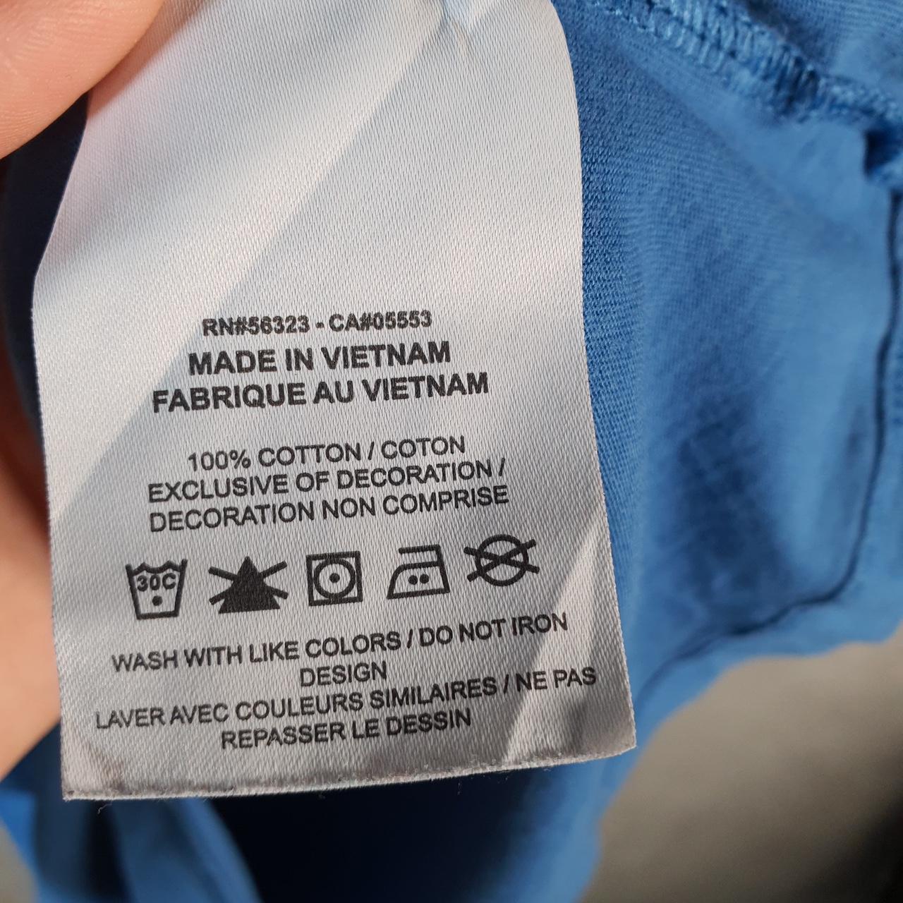 Vintage Nike Club T Shirt Shirt Men’s Small Blue Embroidered Logo Athletic C9761