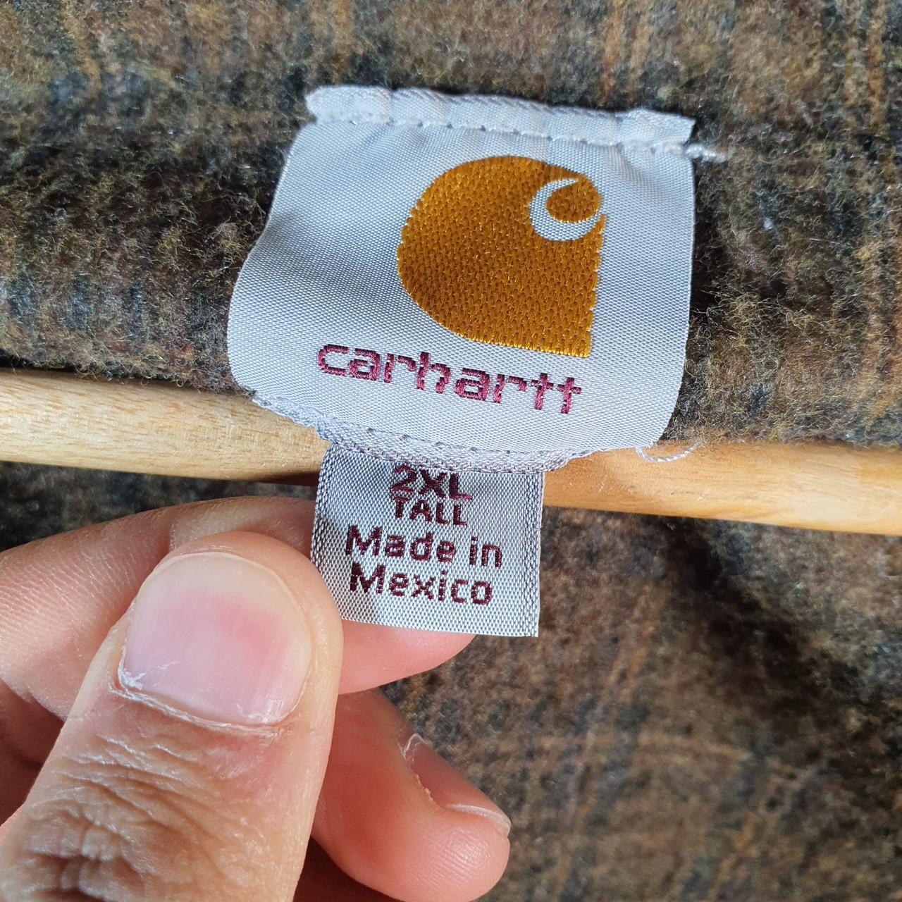 Vintage Carhartt Detroit Jacket Men’s 2XL Black J97 BLK Workwear Canvas USA G2109